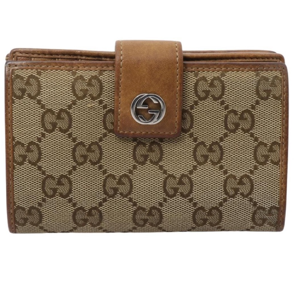 Gucci Brown Monogram Wallet